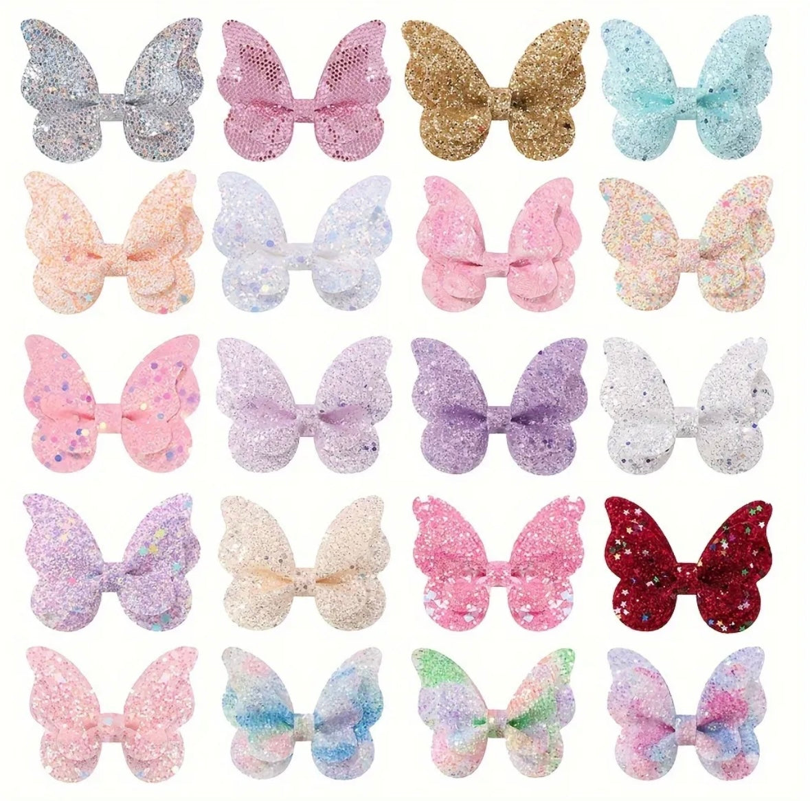 Butterfly hair clip 6004