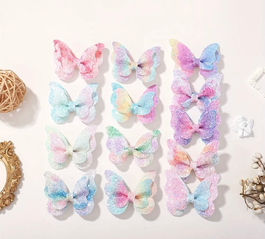 Butterfly hair clip 6004