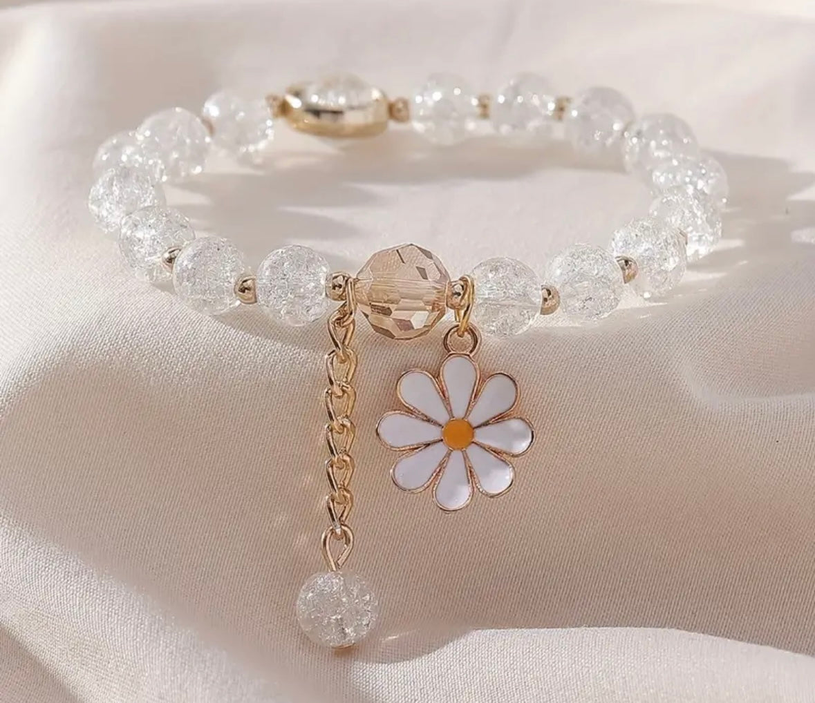 Daisy charm bracelet 7001